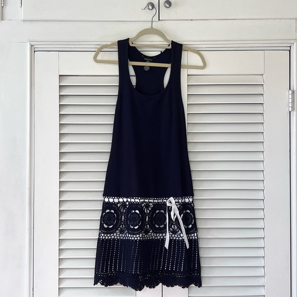 Victoria’s Secret racerback cotton and crochet dress from Moda Int. - Picture 1 of 6